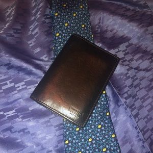 Black Coach Card Holder